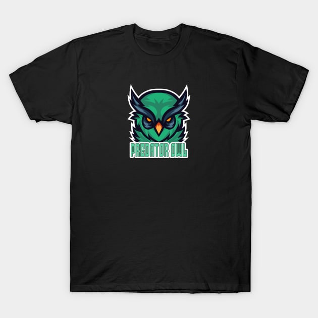 Predator Owl T-Shirt by FBdesign